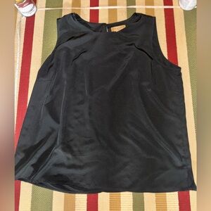 Notations Black Sleeveless Top